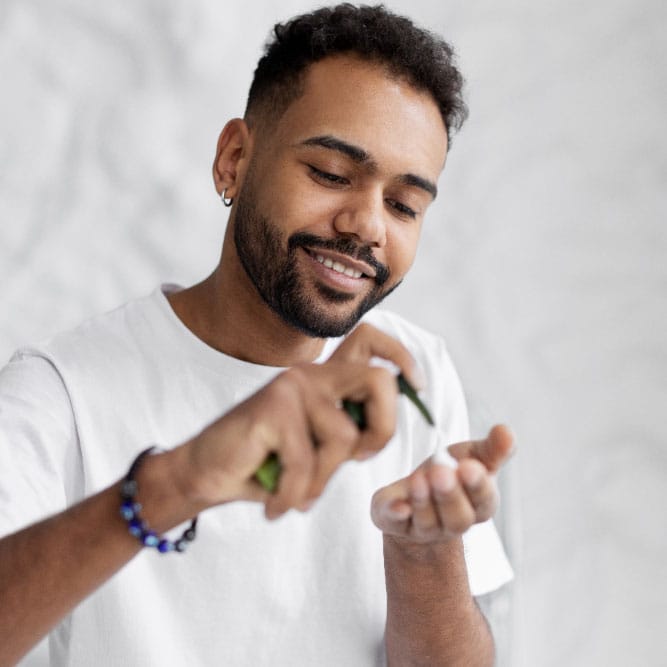 Canna Grow CBD hair and beard serum for men