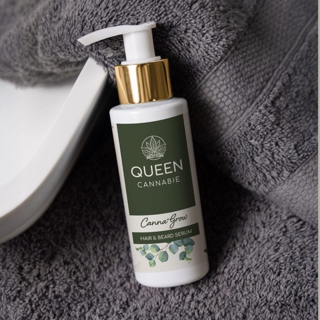 Queen Cannabie - Canna-Grow Hair and Beard Serum